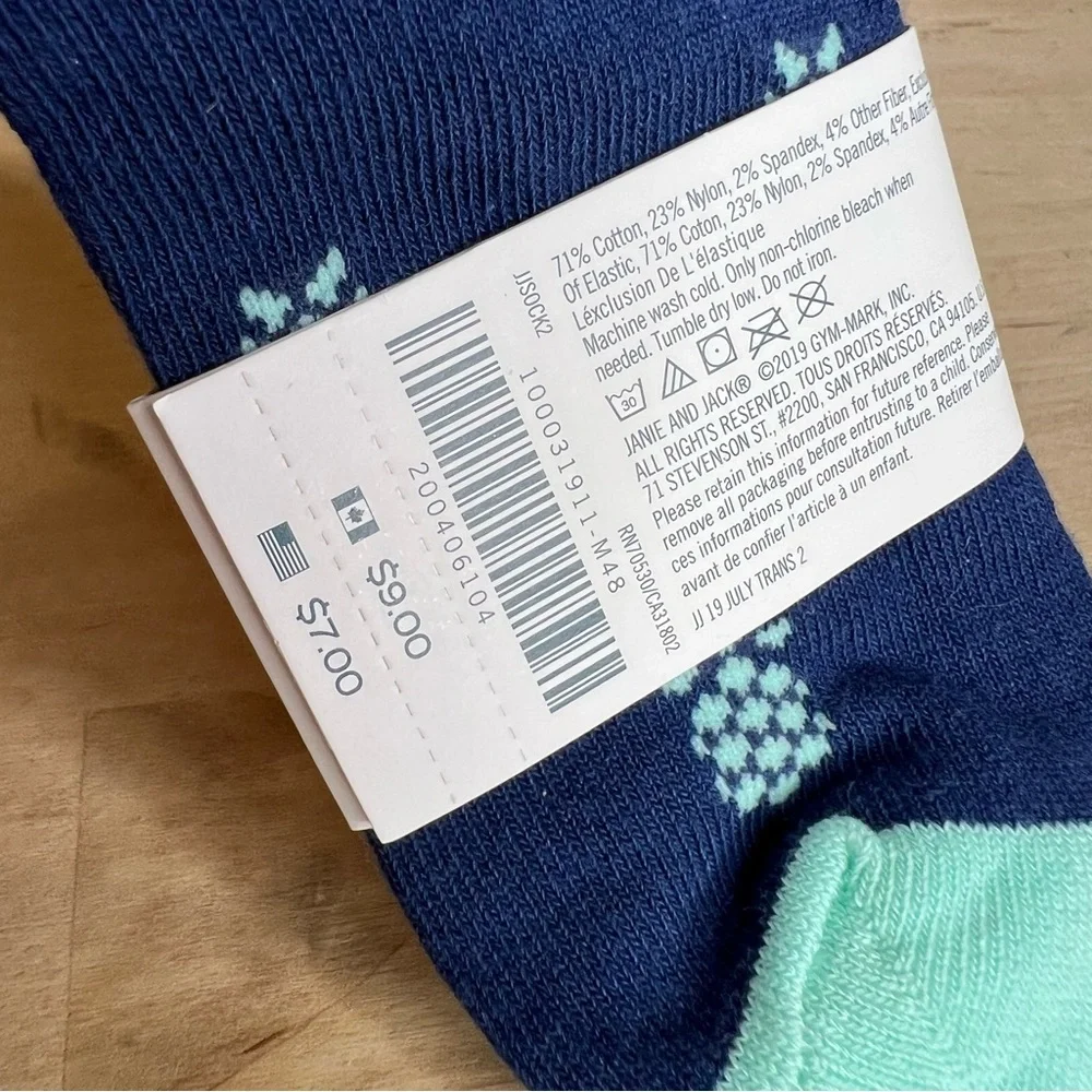 Janie and Jack 3 Pack Sock Bundle